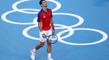 Djokovic se deu mal contra o rival espanhol e saiu das Olimpíadas sem medalhas - GettyImages