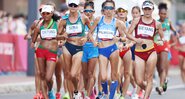 Na Marcha Atlética, Érica Sena representou o Brasil nas Olimpíadas - GettyImages