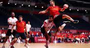 No Handebol masculino, Espanha e Egito duelaram nas Olimpíadas - GettyImages