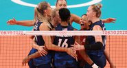 Na semifinal do Vôlei, Estados Unidos e Sérvia duelaram nas Olimpíadas - GettyImages