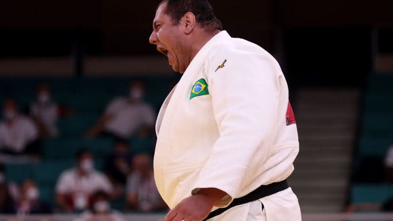 Nas oitavas de final do Judô, Rafael Silva representou o Brasil nas Olimpíadas - GettyImages