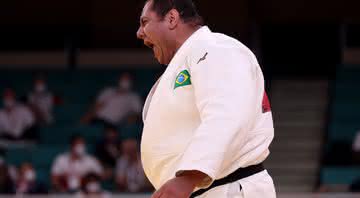 Nas oitavas de final do Judô, Rafael Silva representou o Brasil nas Olimpíadas - GettyImages