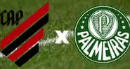 Emblemas de Athletico-PR e Palmeiras - Getty Images / Divulgação