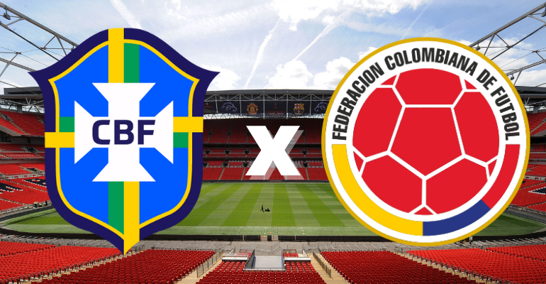 Saiba onde assistir a partida entre Brasil e Colômbia - GettyImages/Divulgação