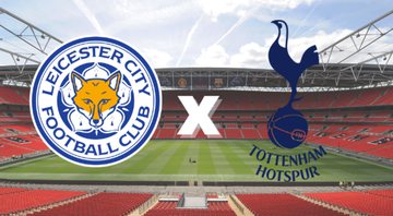 Emblemas de Leicester e Tottenham - Getty Images / Divulgação