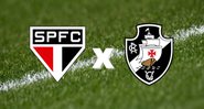 Emblemas de São Paulo e Vasco - Getty Images / Divulgação