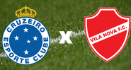 Emblemas de Cruzeiro e Vila Nova - Getty Images / Divulgação