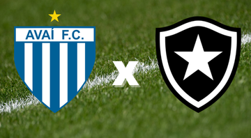 Emblemas de Avaí e Botafogo - Getty Images / Divulgação