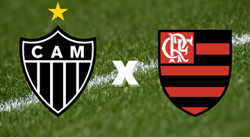 Emblemas de Atlético-MG e Flamengo - Getty Images / Divulgação