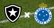 Emblemas de Botafogo e Cruzeiro - Getty Images / Divulgação
