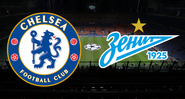 Emblemas de Chelsea e Zenit - Getty Images / Divulgação
