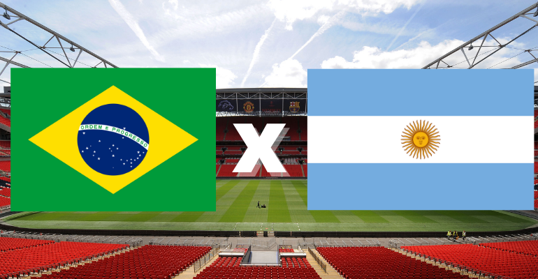 Bandeiras de Brasil e Argentina - Getty Images / Divulgação