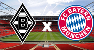 Emblemas de Borussia Monchengladbach e Bayern de Munique - Getty Images / Divulgação