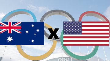 Bandeiras de Austrália e Estados Unidos - Getty Images / Divulgação