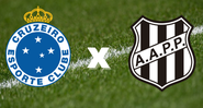 Emblemas de Cruzeiro e Ponte Preta - Getty Images / Divulgação