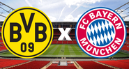 Emblemas de Borussia Dortmund e Bayern de Munique - Getty Images / Divulgação