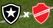 Emblemas de Botafogo x Vila Nova - Getty Images / Divulgação
