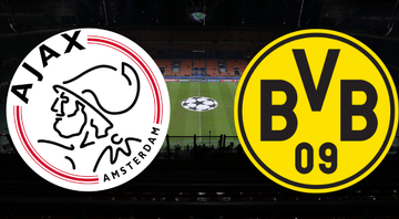 Emblemas de Ajax e Borussia Dortmund - Getty Images / Divulgação