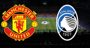 Emblemas de Manchester United e Atalanta - Getty Images / Divulgação