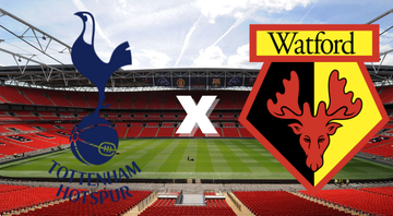 Emblemas de Tottenham e Watford - Getty Images / Divulgação