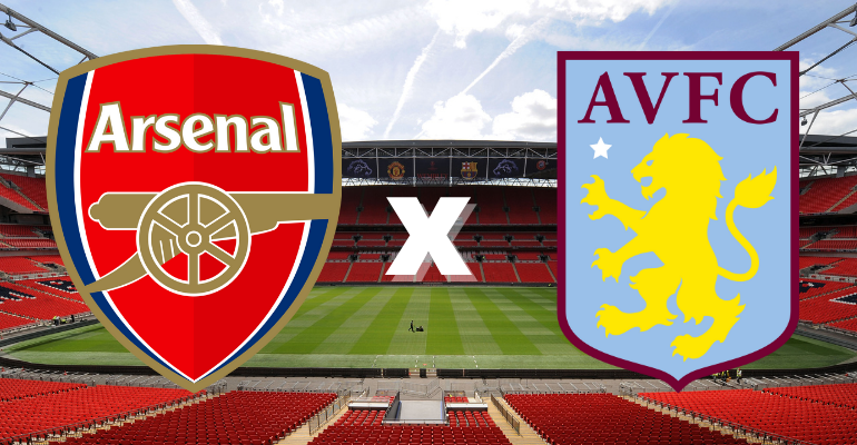 Veja a provável escalação do Arsenal hoje contra o Aston Villa