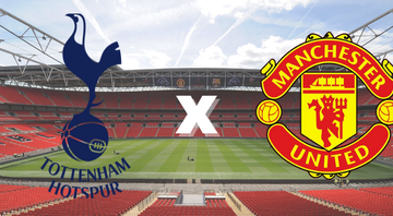 Emblemas de Tottenham e Manchester United - Getty Images / Divulgação