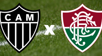 Emblemas de Atlético Mineiro e Fluminense - Getty Images / Divulgação