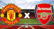 Emblemas de Manchester United e Arsenal - Getty Images / Divulgação