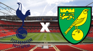 Emblemas de Tottenham e Norwich City - Getty Images / Divulgação