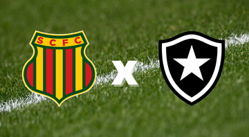 Emblemas de Sampaio Corrêa e Botafogo - Getty Images / Divulgação