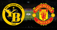 Emblemas de Young Boys e Manchester United - Getty Images / Divulgação