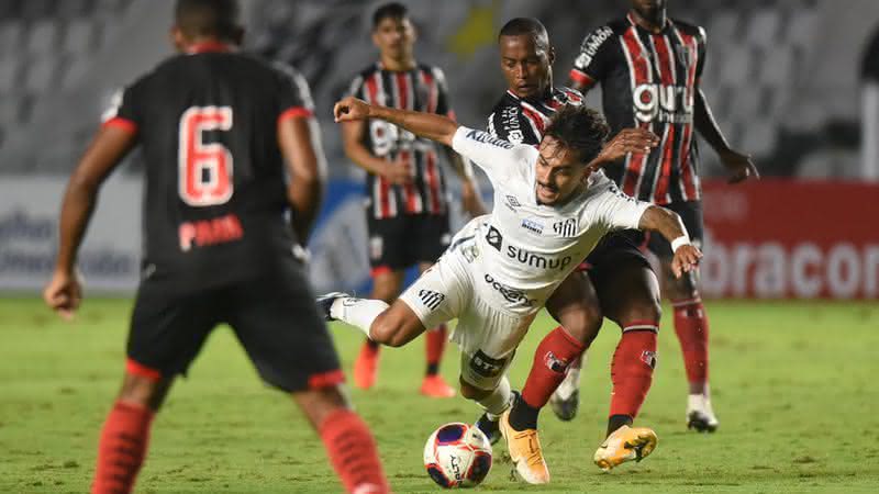 Santos e Botafogo-SP duelaram no Campeonato Paulista - Ivan Storti / Santos FC / Fotos Públicas