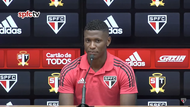 Apresentado no São Paulo, Orejuela diz que pode jogar como ponta e analisa seu estilo ofensivo: - Reprodução/ YouTube