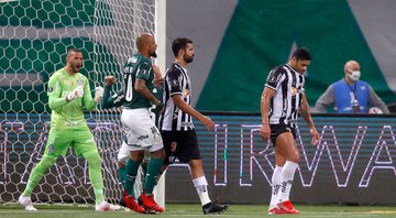 Palmeiras e Atlético-MG duelaram na Libertadores - GettyImages