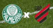 Palmeiras e Athletico entram em campo pelo Brasileirão - GettyImages/Divulgação