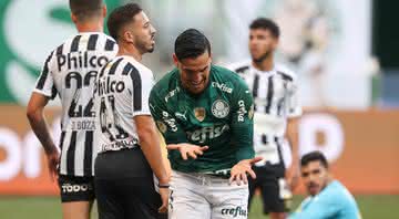 Palmeiras vence Santos e cola na liderança do Brasileirão - Cesar Greco / Palmeiras