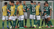 Jogadores do Palmeiras em campo - GettyImages