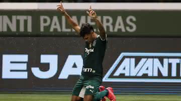 Palmeiras e Gabriel Veron encerraram a parceria nesta quinta-feira, 21, e Abel Ferreira recebeu um recado do jogador - Cesar Greco / Palmeiras