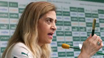 Presidente do Palmeiras, Leila Pereira - Fabio Menotti/Palmeiras/Flickr