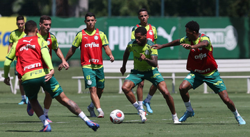 Palmeiras durante o treinamento - Cesar Greco/ Palmeiras/ Flickr