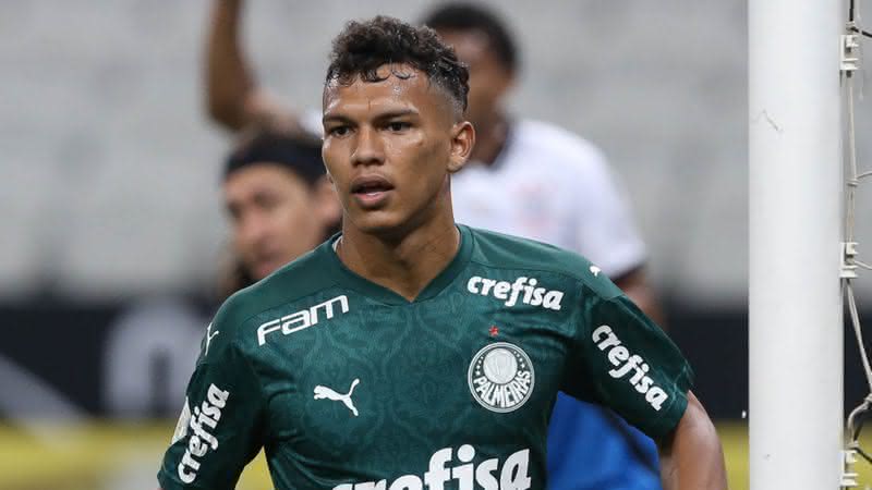 Jogador do Palmeiras, Gabriel Veron - GettyImages