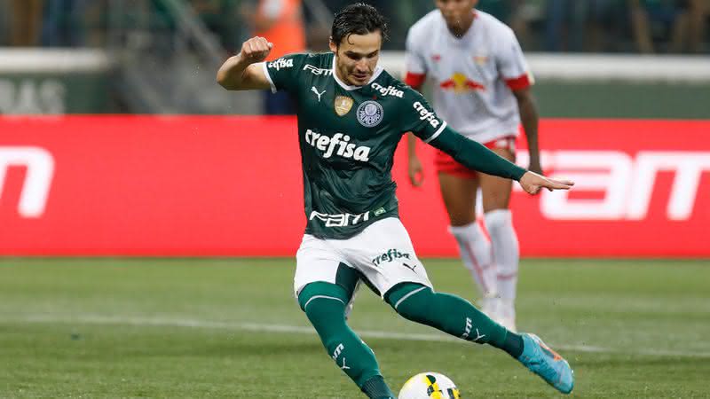 O Palmeiras quer surpreender o São Paulo com Raphael Veiga na Copa do Brasil - GettyImages