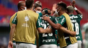Raphael Veiga quer o Palmeiras vencendo o Atlético-MG na Libertadores - GettyImages