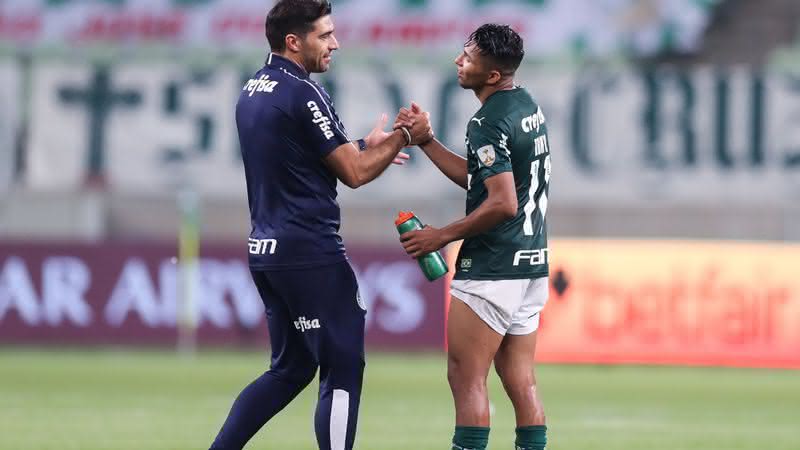 Abel Ferreira e Rony foram decisivo para o Palmeiras na partida contra o Juventude - GettyImages