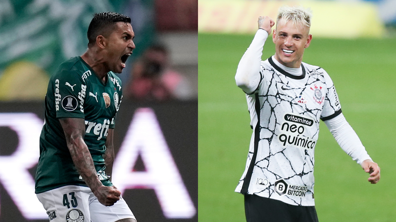 Palmeiras x Corinthians acontece nesta quinta-feira - Getty Images