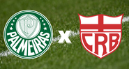 Palmeiras e CRB se enfrentam na Copa do Brasil - Getty Images/Divulgação