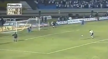 Palmeiras supera o Corinthians nas quartas da Libertadores de 1999 - Transmissão/ Globo