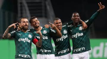 Jogadores do Palmeiras entrando em campo - Cesar Greco / Palmeiras/ Fotos Públicas