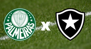Palmeiras e Botafogo duelam no Brasileirão - GettyImages / Divulgação