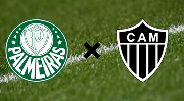 Palmeiras e Atlético-MG duelam no Brasileirão - GettyImages / Divulgação